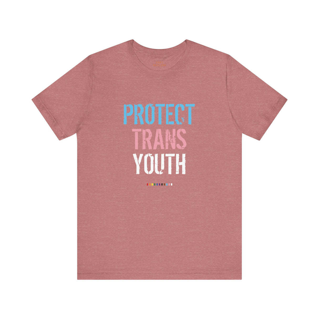 2025 Protect Trans Youth Lightweight Tee – Soft Fit, Urgent Message