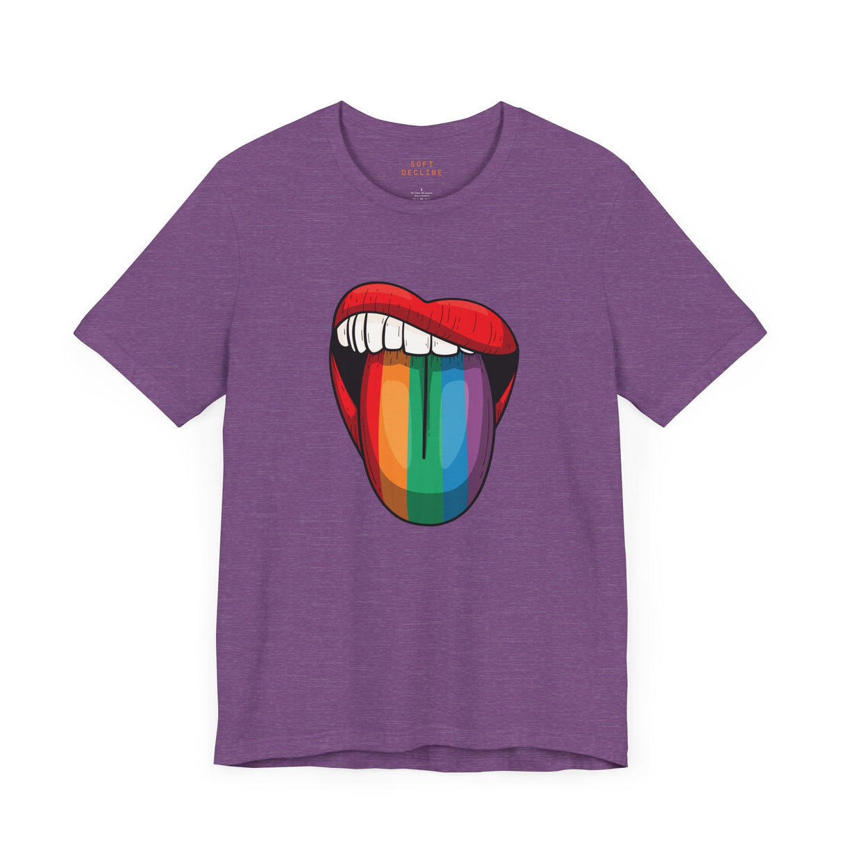 Rainbow Lick Icon Jersey Tee
