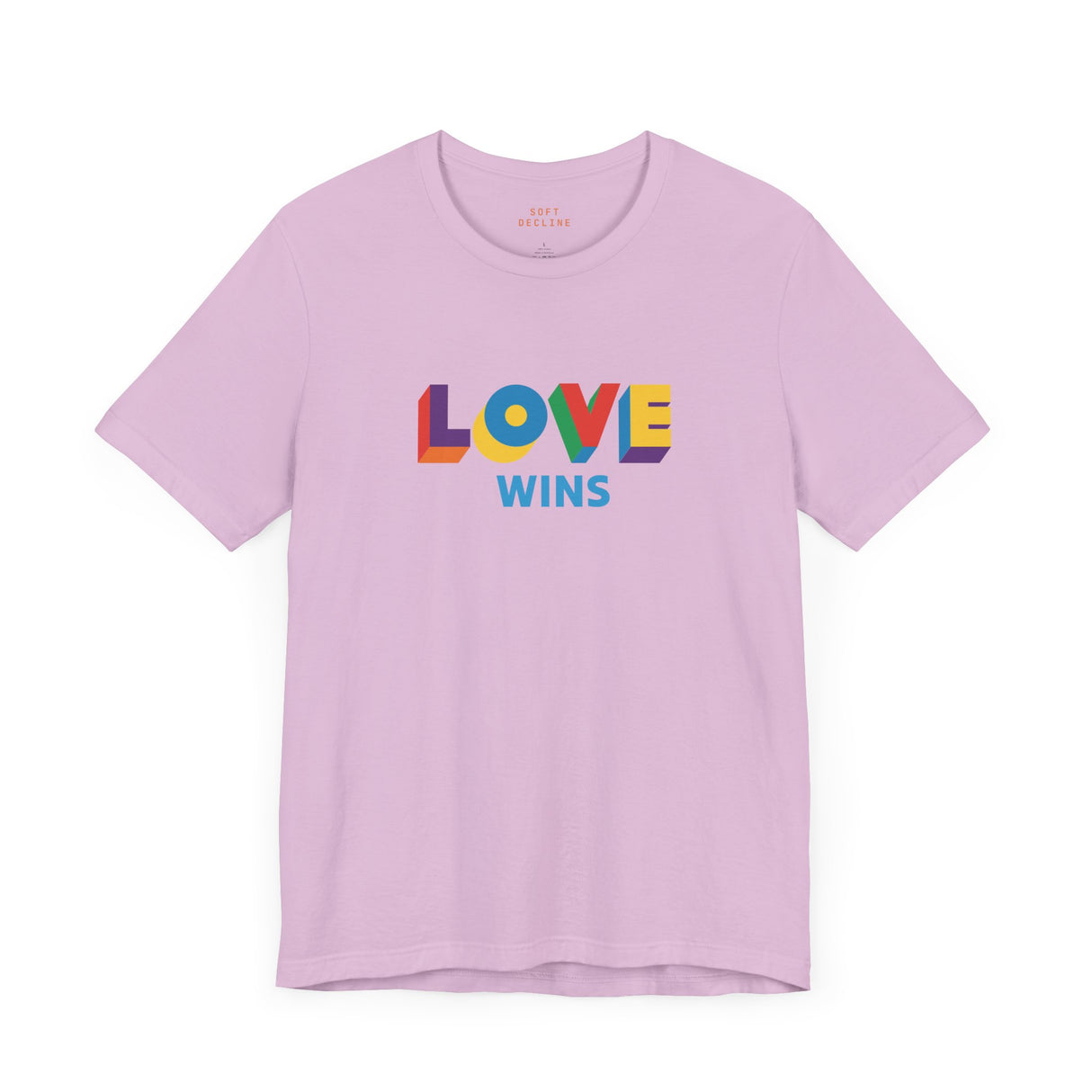 Love Wins Lightweight Tee – Soft Fit, Strong Message