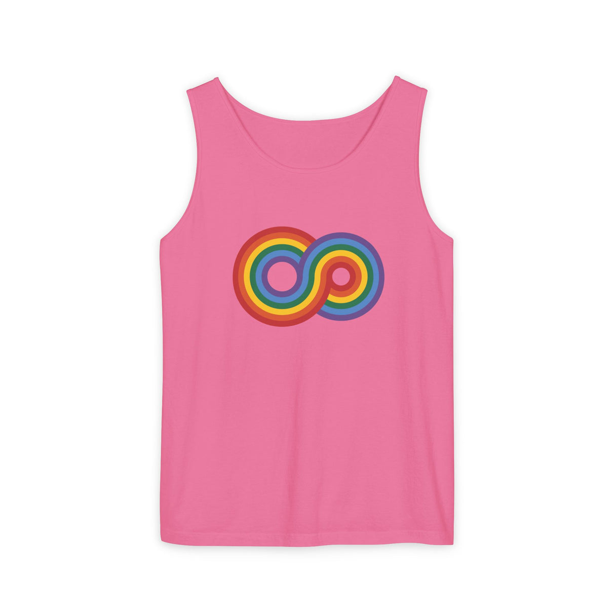 Gayfinity Rainbow Heavyweight Tank – Garment-Dyed, Endlessly Bold