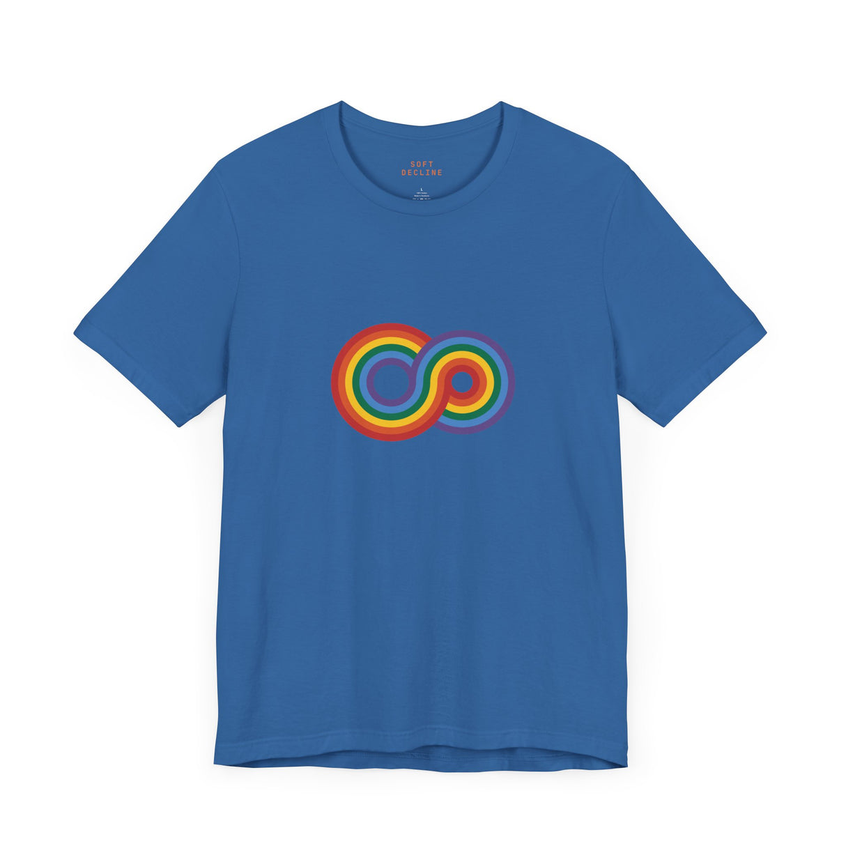 Gayfinity Rainbow Lightweight Tee – Infinite Pride, Everyday Softness