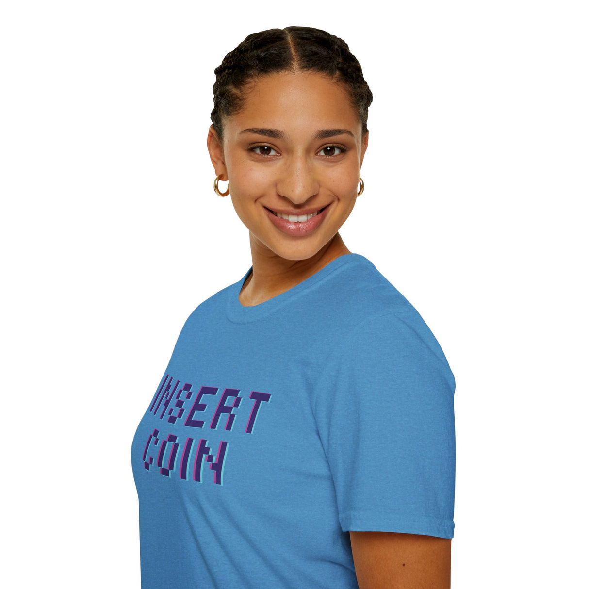 Insert Coin Unisex Softstyle T-Shirt - Casual Comfort Tee for Everyday Wear