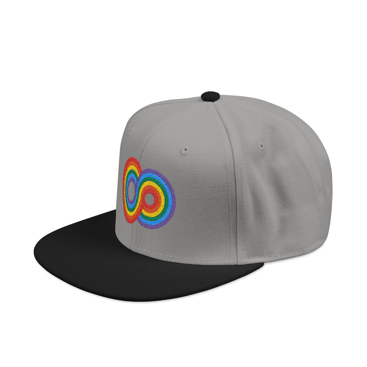 Gayfinity Rainbow Snapback – Structured Style, Infinite Pride