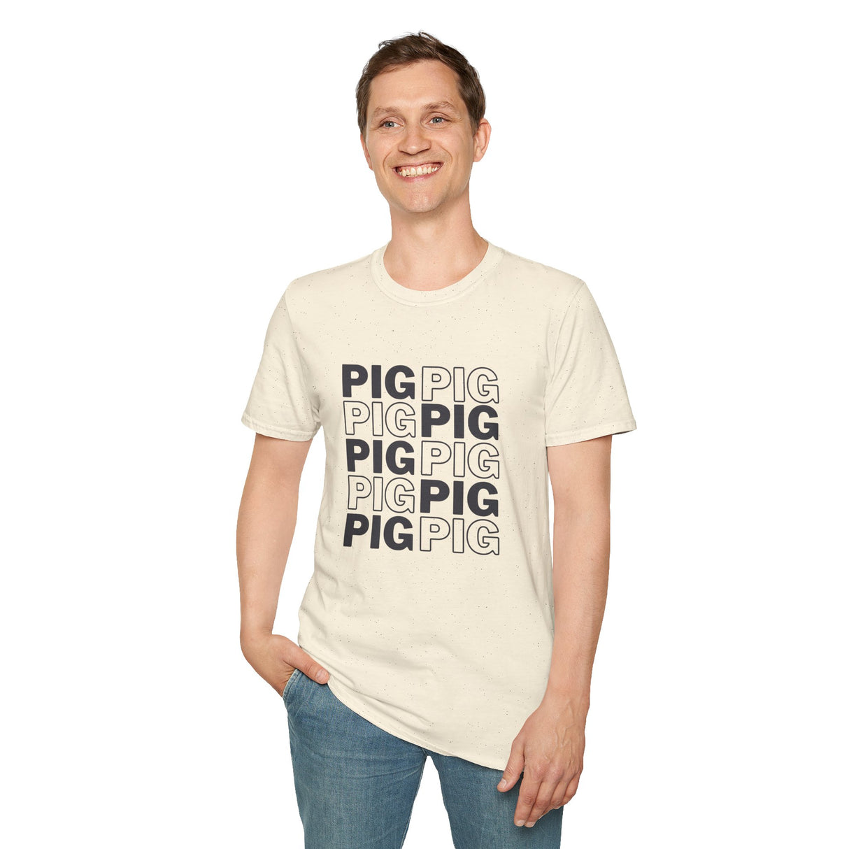 Pig Softstyle T-Shirt - Casual Comfort Tee for Everyday Wear