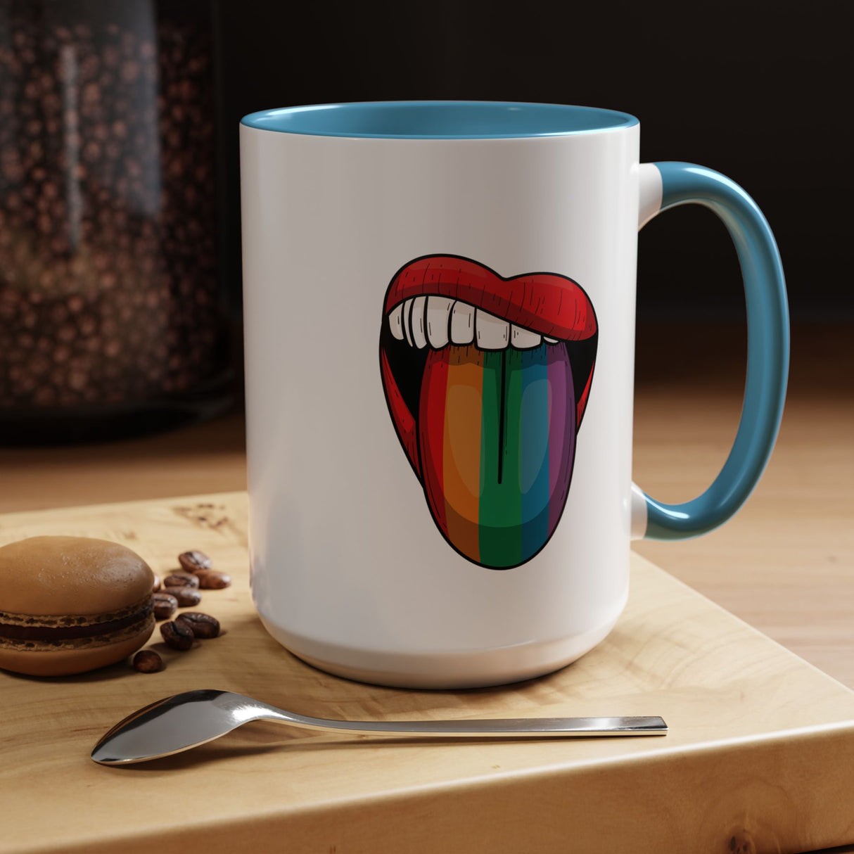 Rainbow Lick Coffee Mug - 11oz & 15oz Options