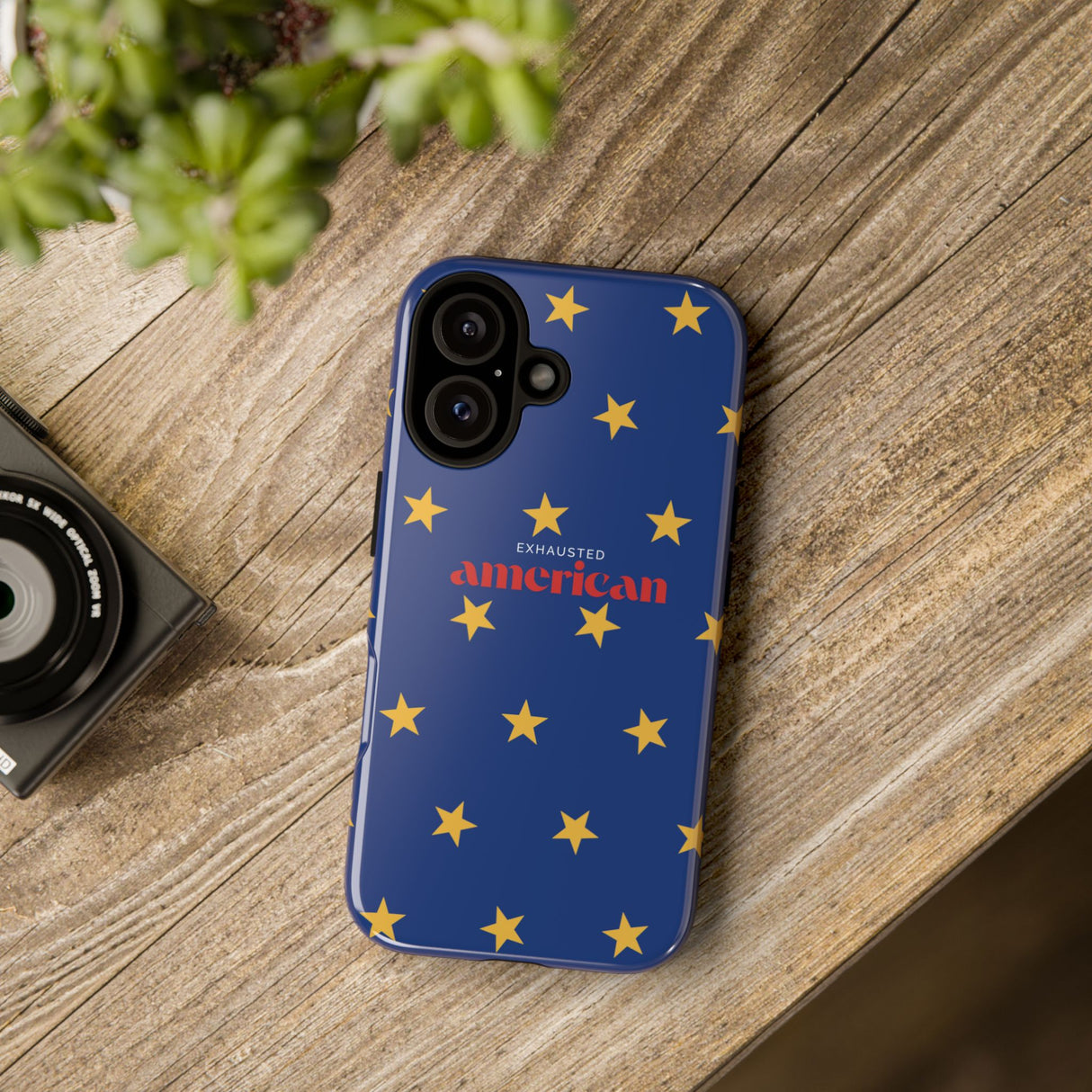 Exhausted American Star Phone Case