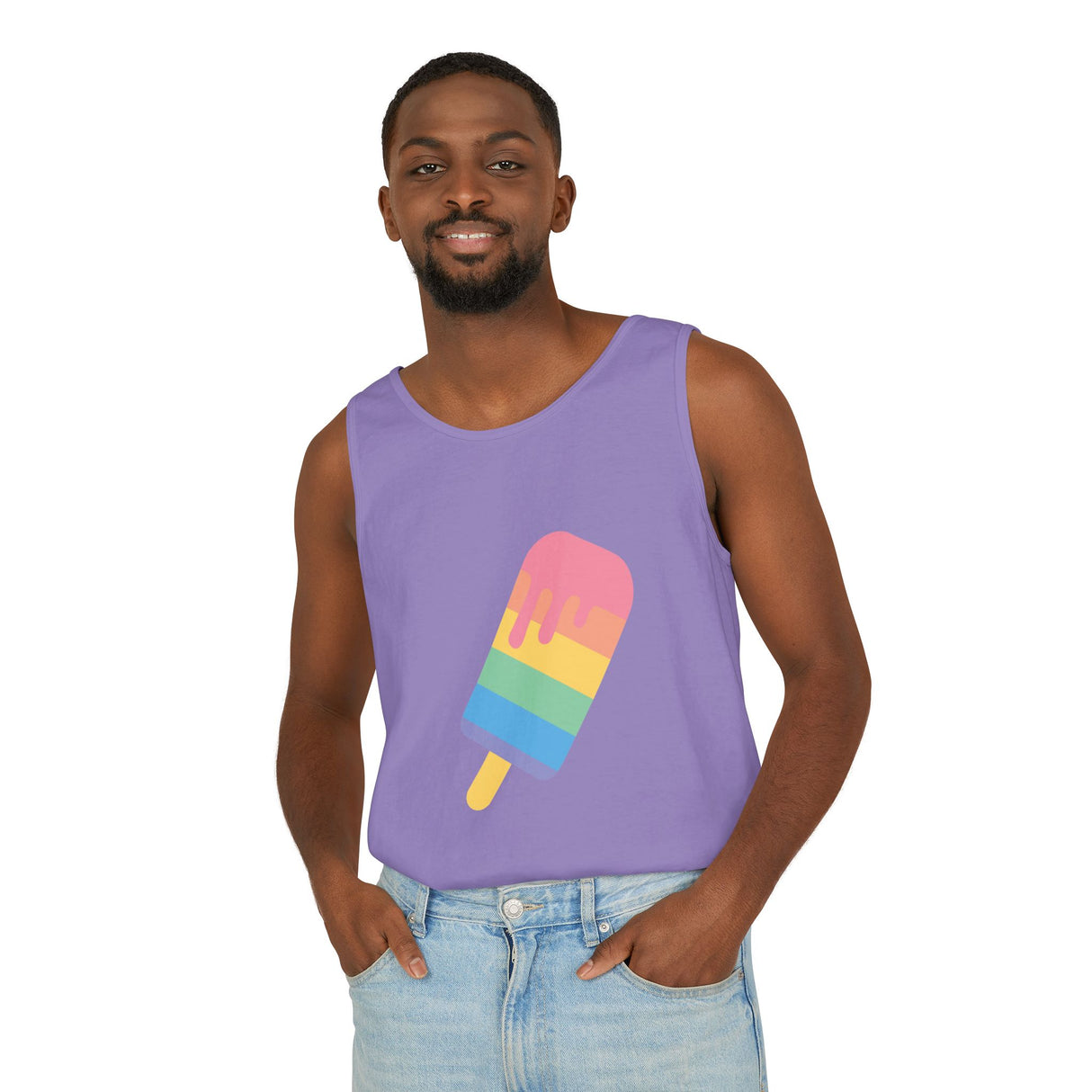 Melting Point Popsicle Unisex Tank Top - Summer Vibes