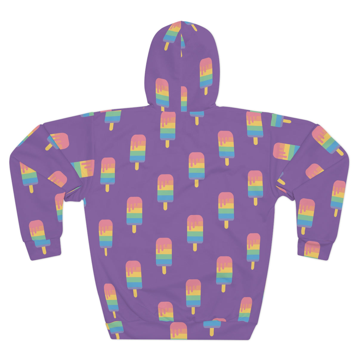 Purple Melting Point Unisex Pullover Hoodie - Summer Vibes Apparel