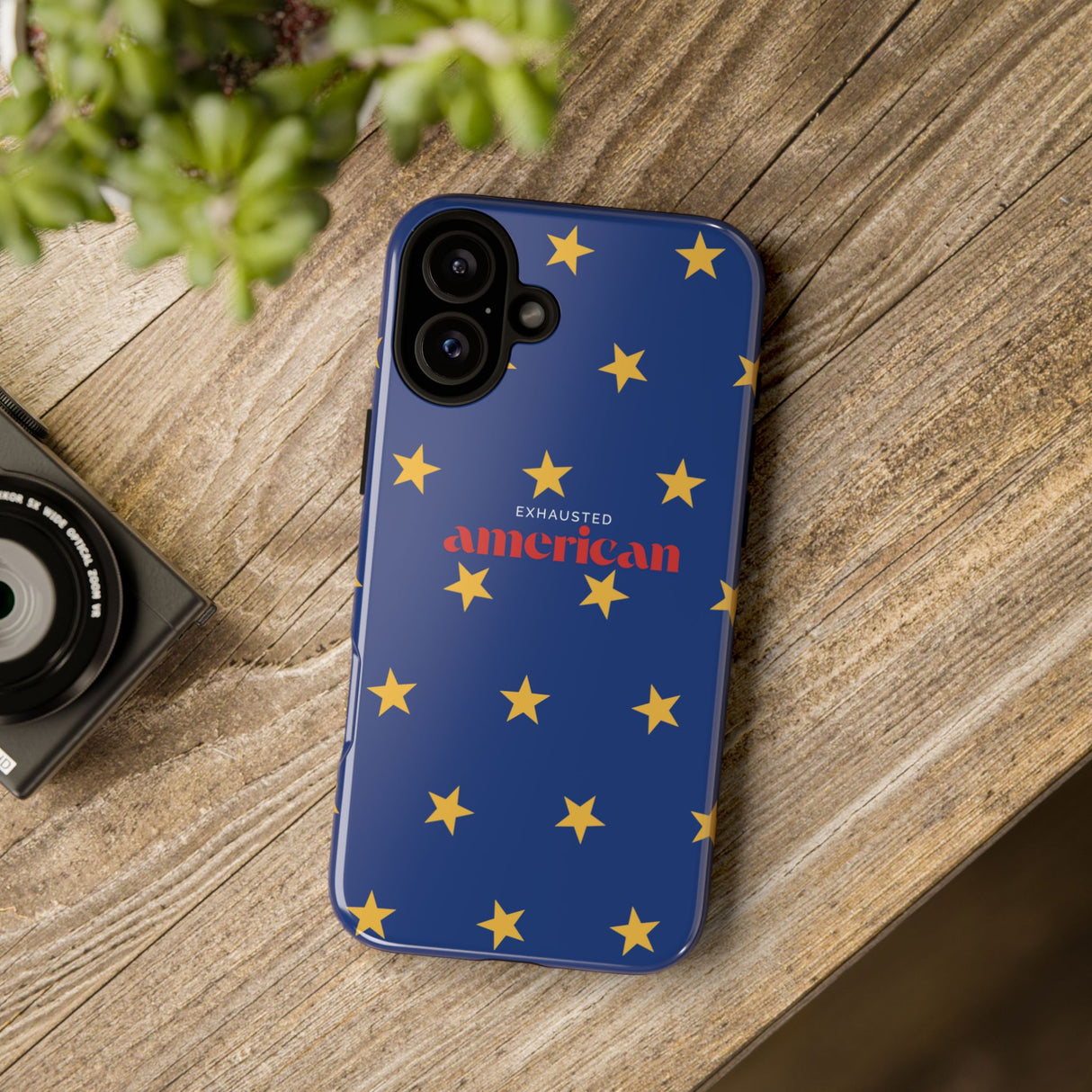 Exhausted American Star Phone Case