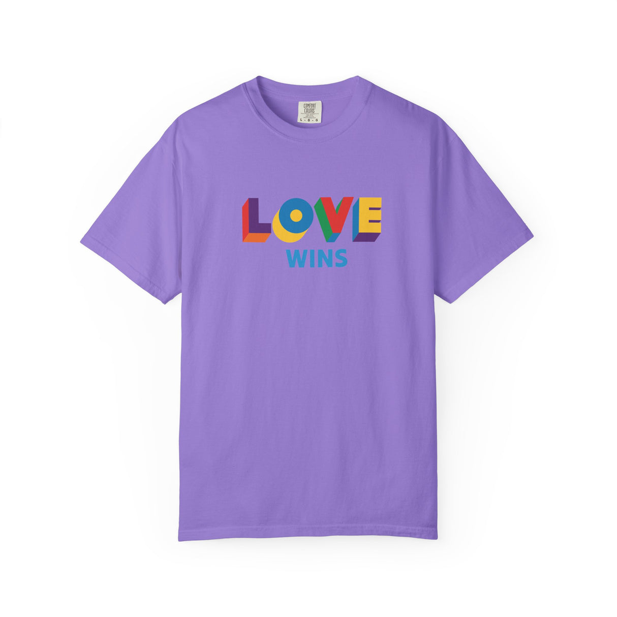 Love Wins Heavyweight Tee – Lived-In Feel, Loud Heart