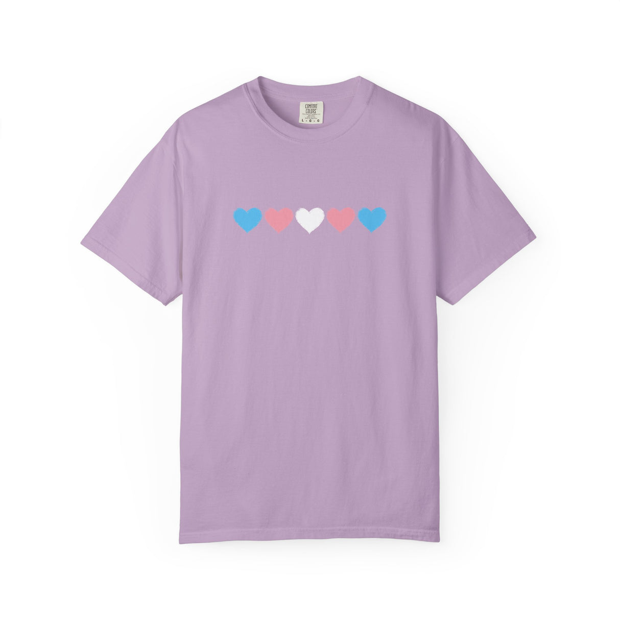 Trans Pride Heavyweight Tee – Soft Structure, Bold Heart