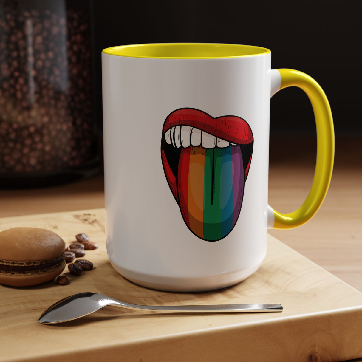 Rainbow Lick Coffee Mug - 11oz & 15oz Options