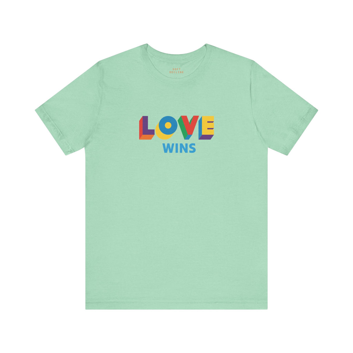 Love Wins Lightweight Tee – Soft Fit, Strong Message