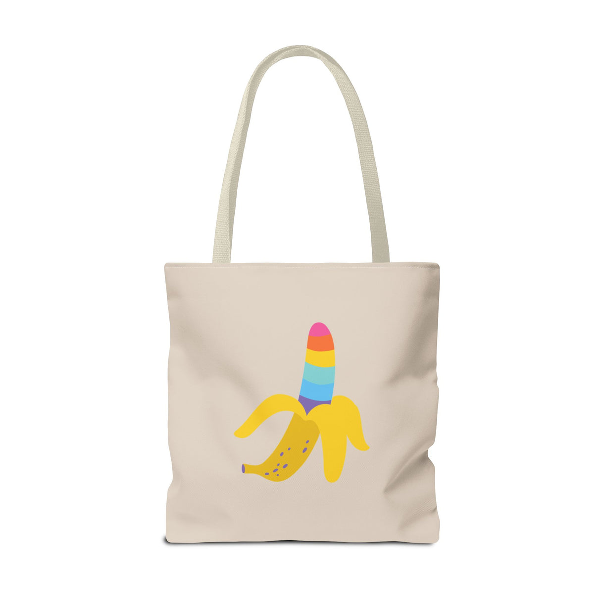 Banana Rainbow Icon Tote Bag