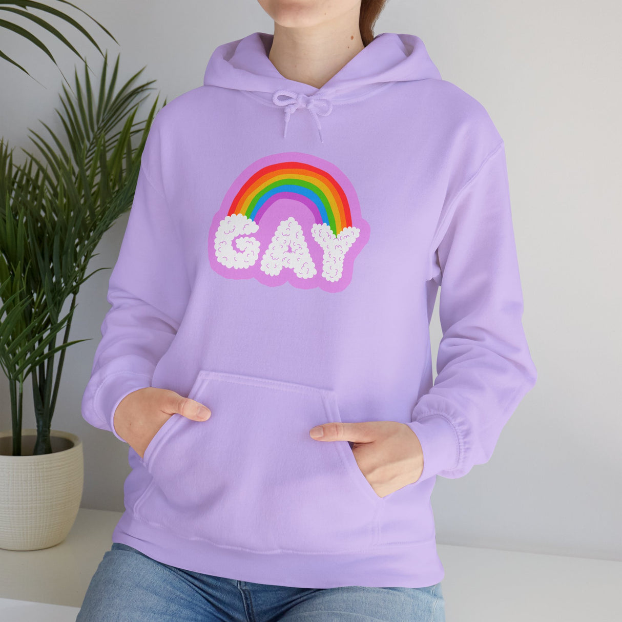 Gay Cloud Hoodie – Loud, Proud, and Kinda Adorable