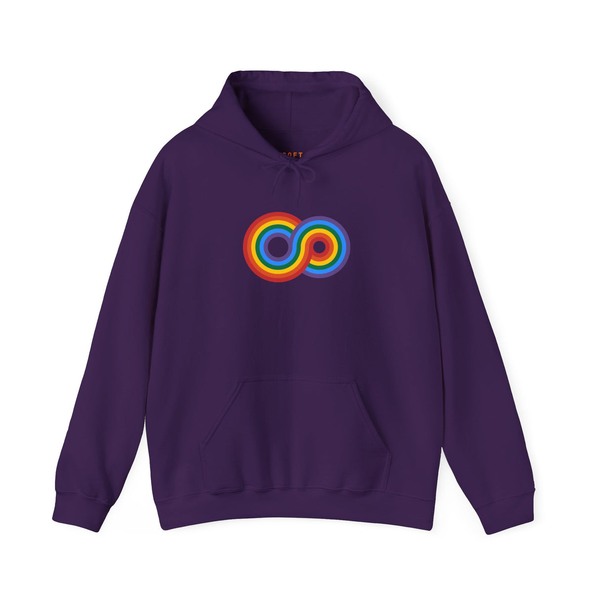 Gayfinity Rainbow Medium Weight Hoodie – Everyday Soft, Endlessly Proud