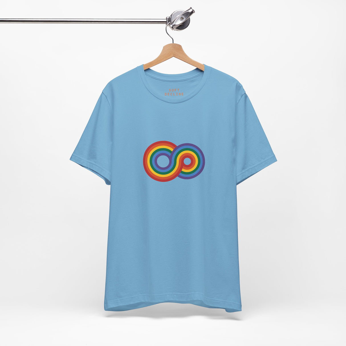 Gayfinity Rainbow Lightweight Tee – Infinite Pride, Everyday Softness