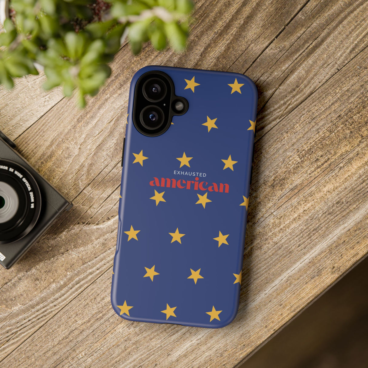 Exhausted American Star Phone Case