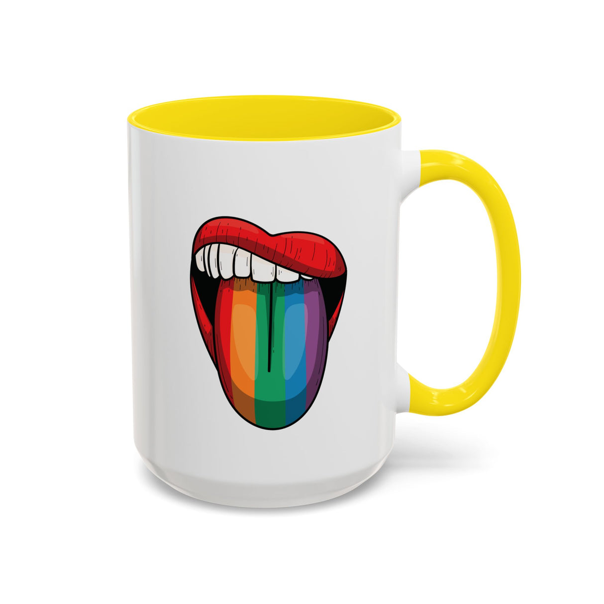 Rainbow Lick Coffee Mug - 11oz & 15oz Options