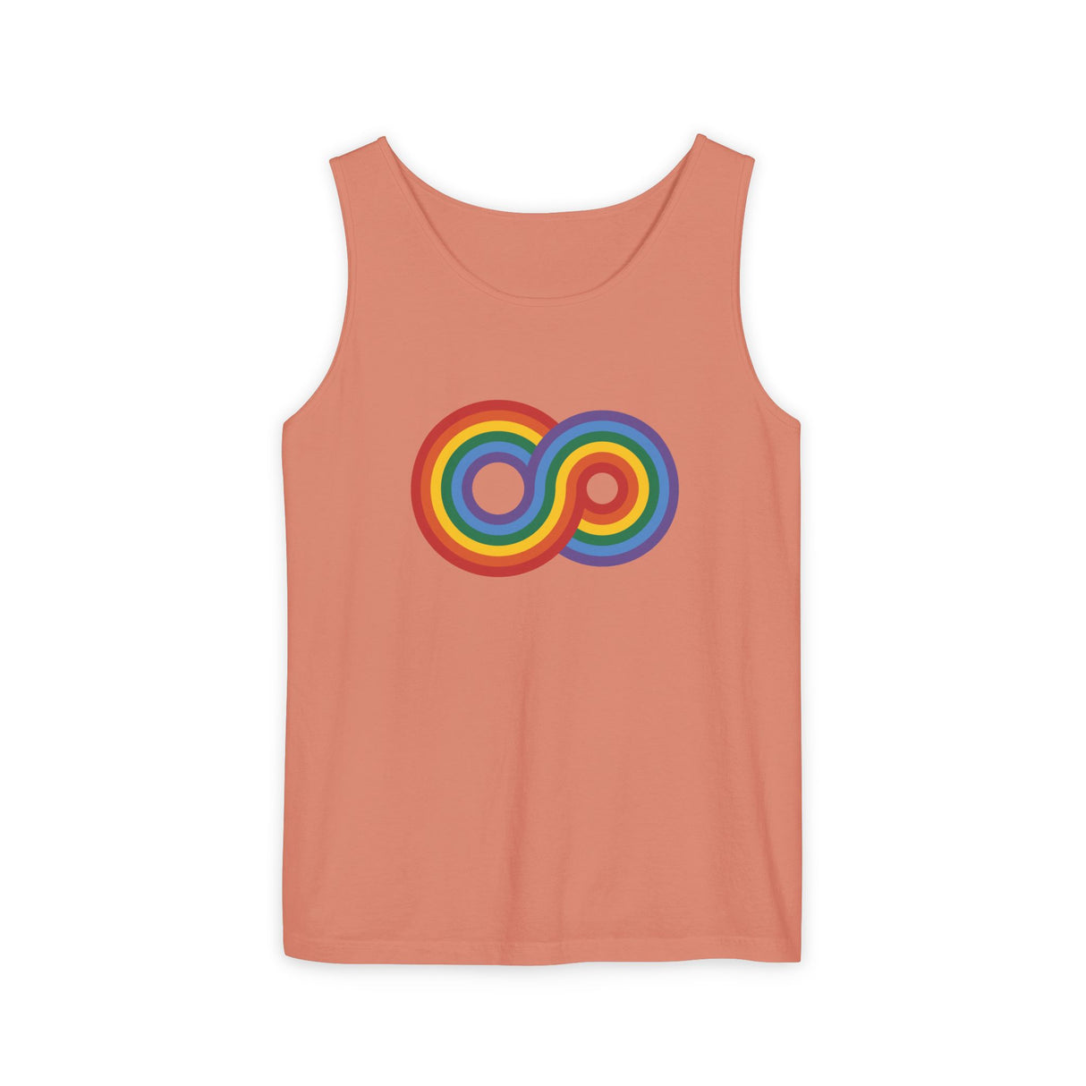 Gayfinity Rainbow Heavyweight Tank – Garment-Dyed, Endlessly Bold