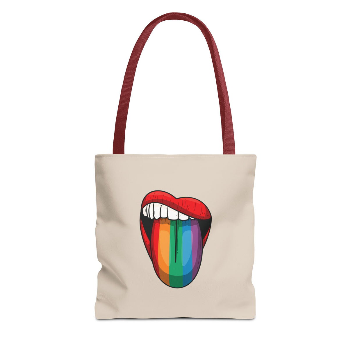 Rainbow Lick Icon Tote Bag