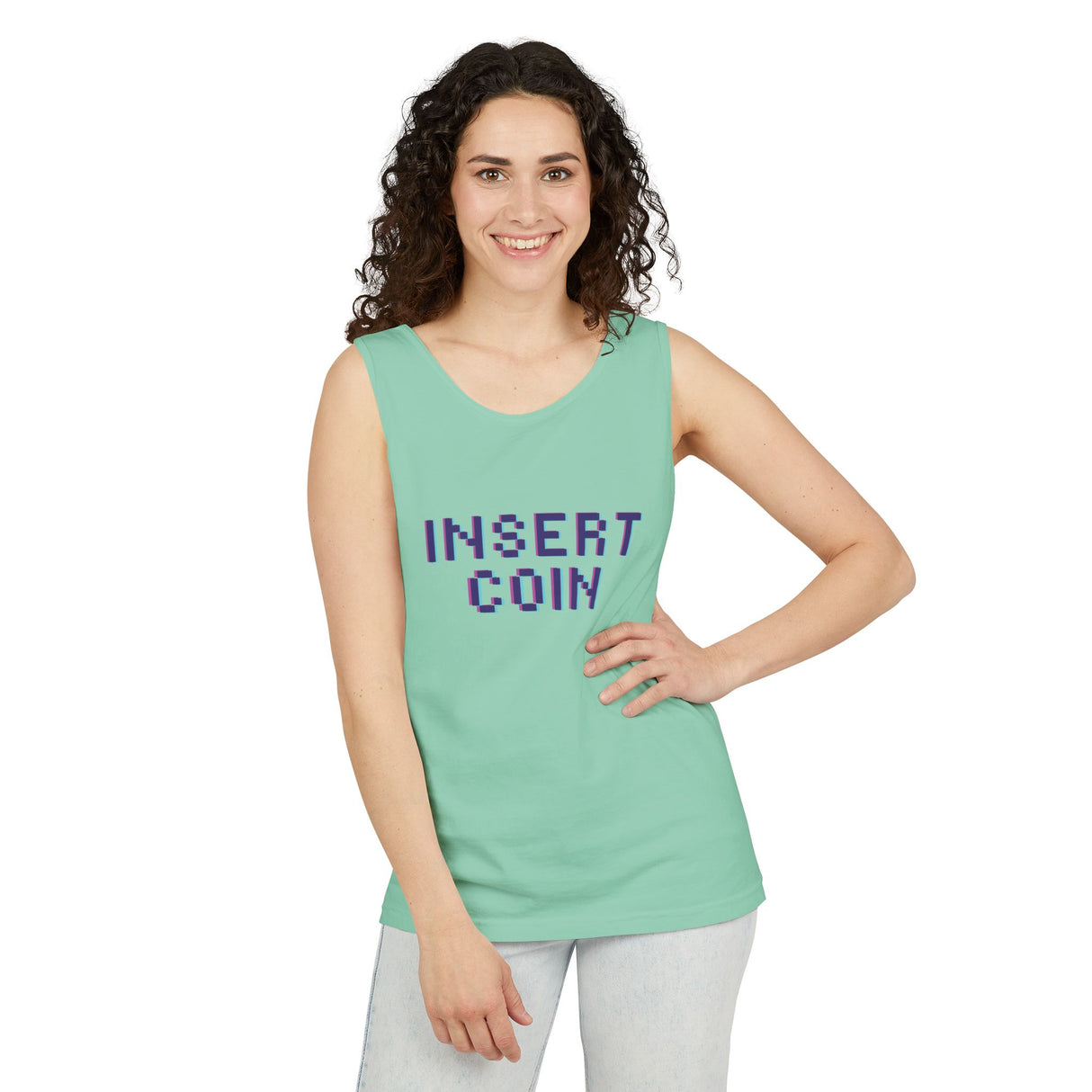 Insert Coin Unisex Tank Top - Summer Vibes