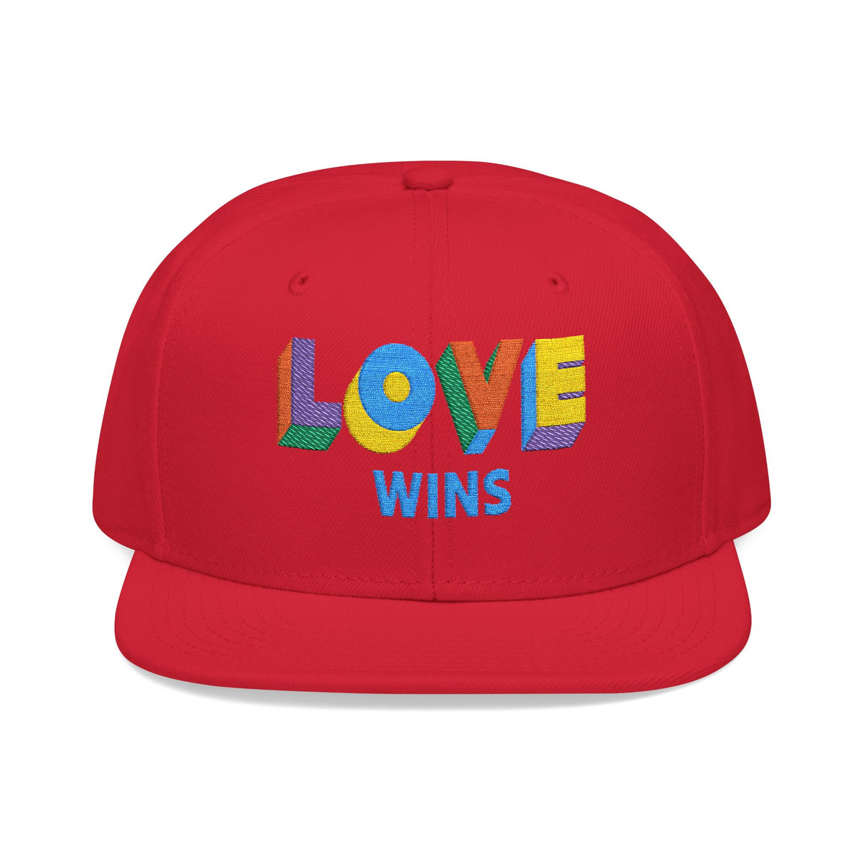Love Wins Embroidered Hat – Bold Thread, Big Truth