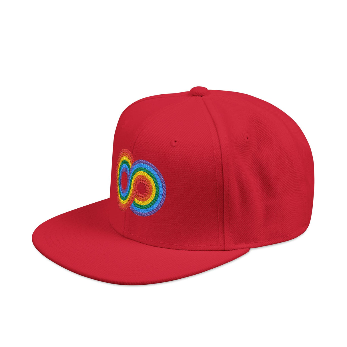 Gayfinity Rainbow Snapback – Structured Style, Infinite Pride