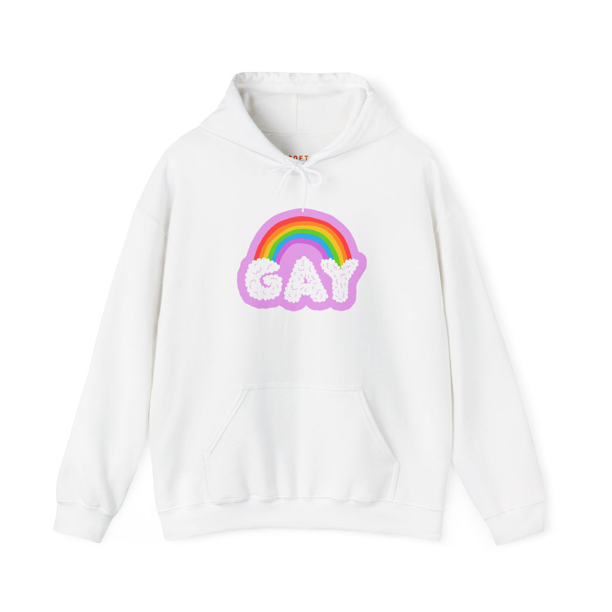 Gay Cloud Hoodie – Loud, Proud, and Kinda Adorable