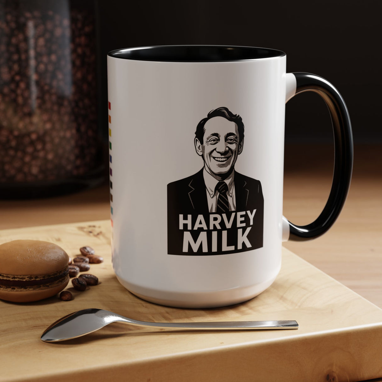 Harvey Milk Accent Mug – Drink With Defiance