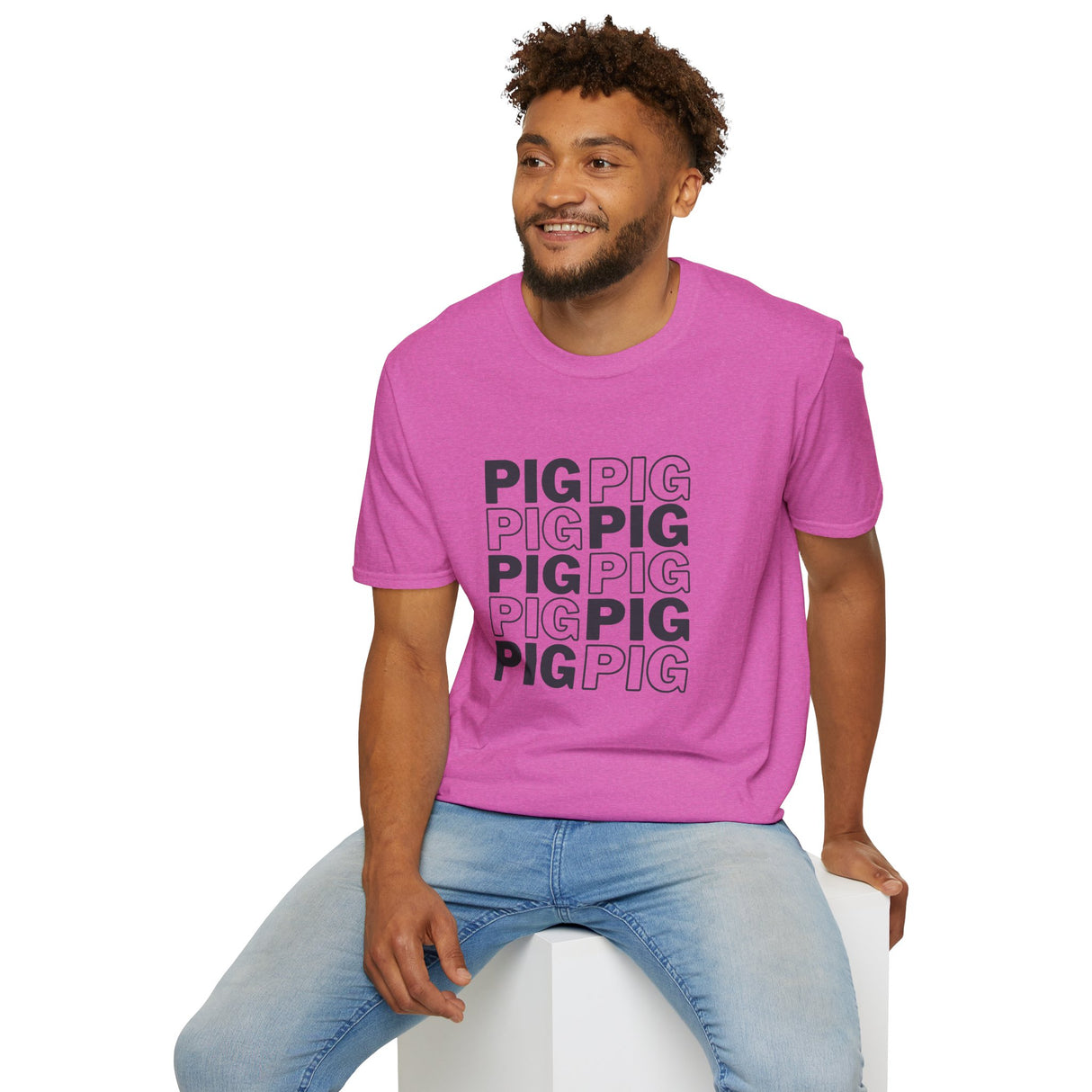 Pig Softstyle T-Shirt - Casual Comfort Tee for Everyday Wear