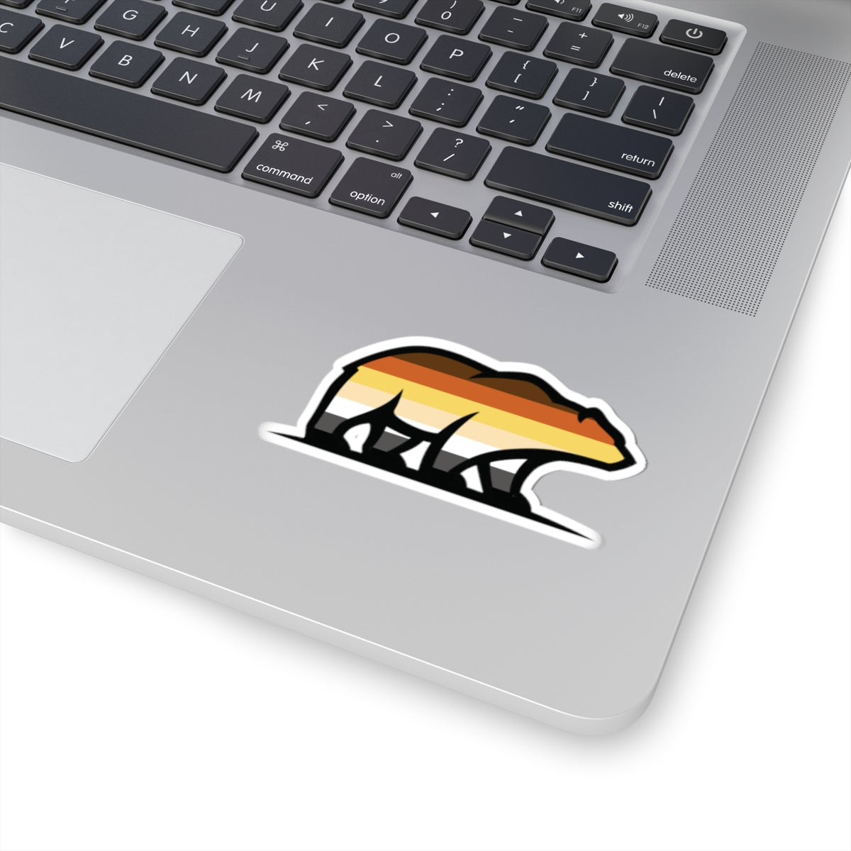 Bear Icon Pride Kiss-Cut Stickers