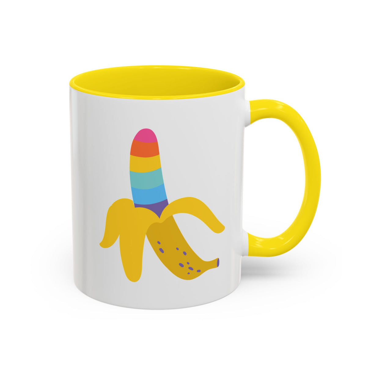 Rainbow Banana Coffee Mug - 11oz & 15oz Options
