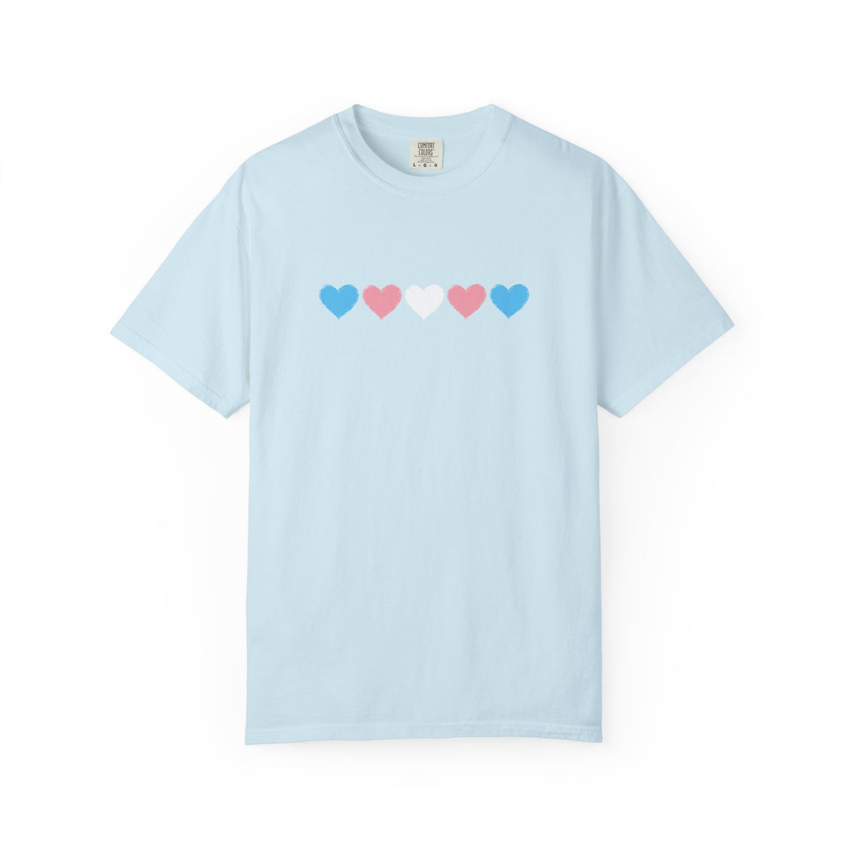 Trans Pride Heavyweight Tee – Soft Structure, Bold Heart