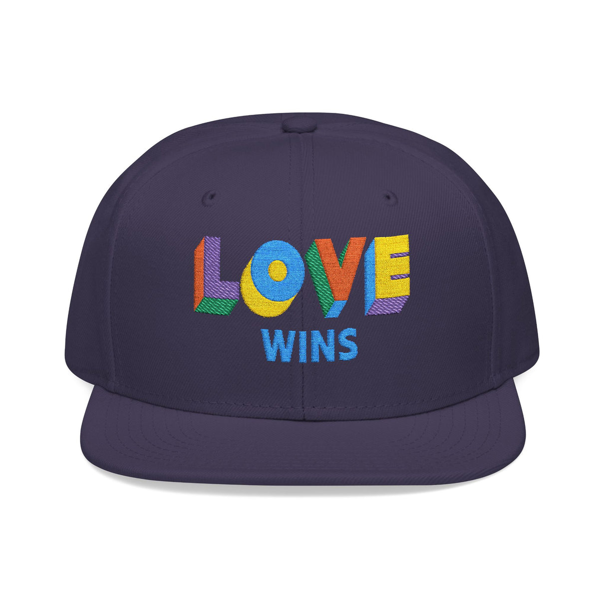 Love Wins Embroidered Hat – Bold Thread, Big Truth