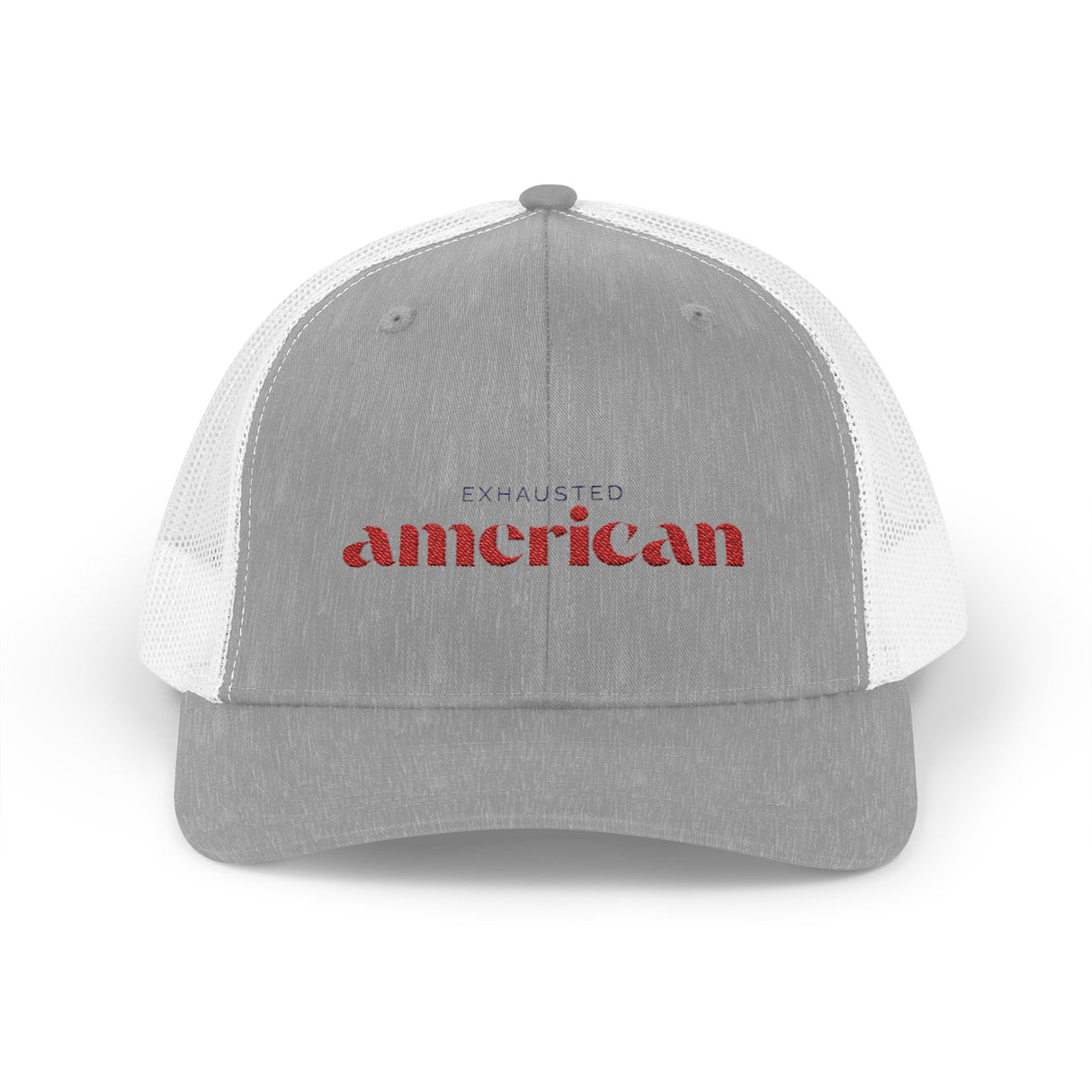 Exhausted American Snapback Trucker Cap