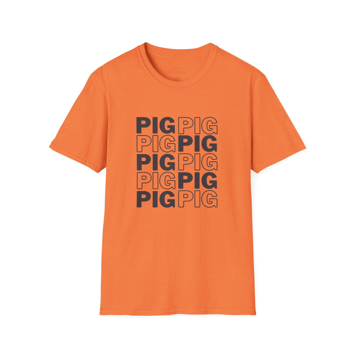 Pig Softstyle T-Shirt - Casual Comfort Tee for Everyday Wear