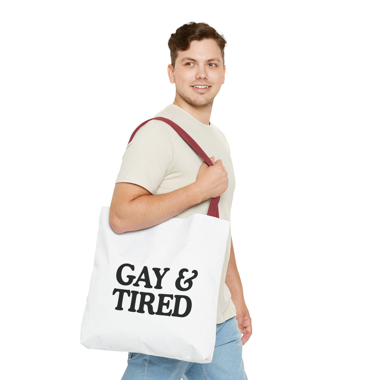 Gay & Tired Tote Bag