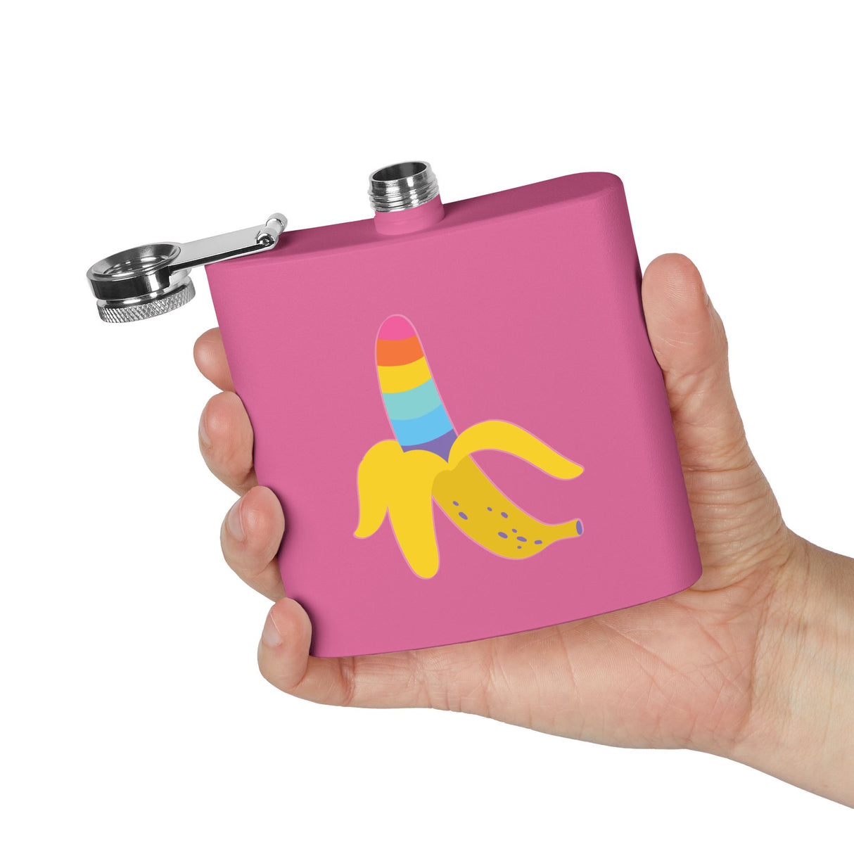 Banana Rainbow Stainless Steel Flask