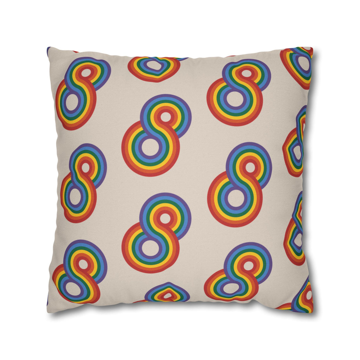 Gayfinity Rainbow Pillow Cover – Soft Touch, Infinite Vibes