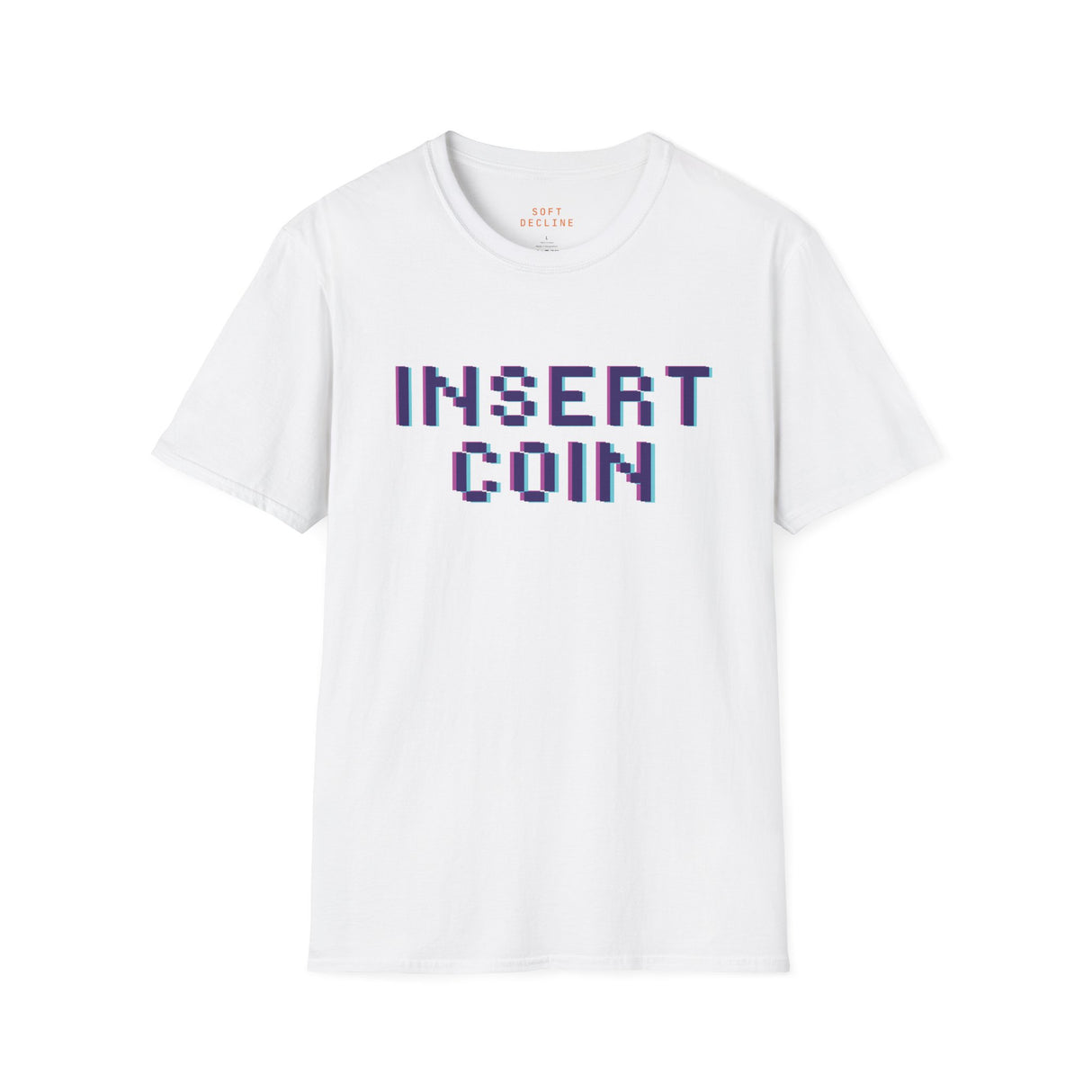 Insert Coin Unisex Softstyle T-Shirt - Casual Comfort Tee for Everyday Wear