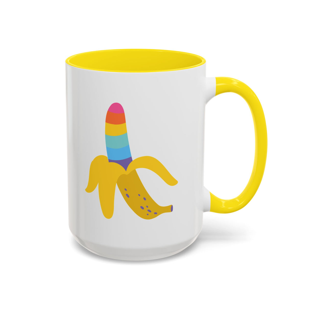 Rainbow Banana Coffee Mug - 11oz & 15oz Options