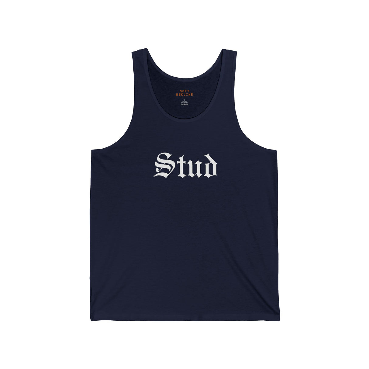 Stud Jersey Tank - Summer Style, Casual Wear, Independence Day, Gift for Patriots, Fun Tank Top