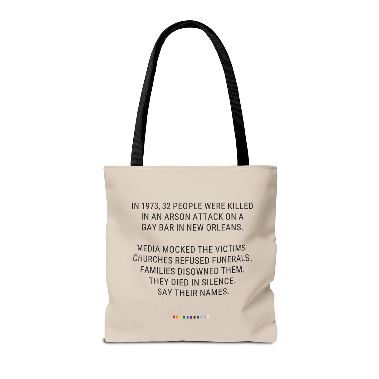 Upstairs Lounge 1973 Tote Bag – Memory You Can Carry