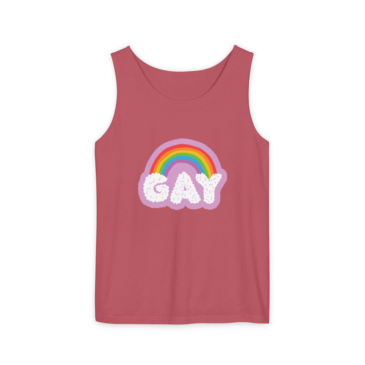 Gay Cloud Tank Top – Chill, Sunny, and Very Out