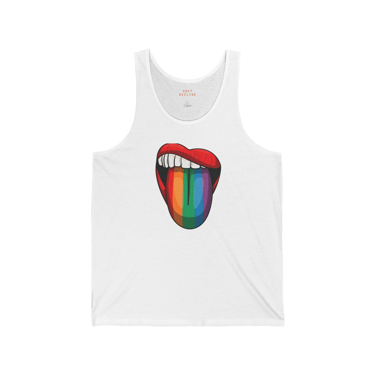 Rainbow Lick Lightweight Tank Top