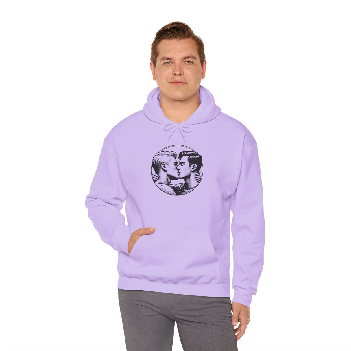 Close Enough to Breathe - Cozy Pullover Sweatshirt