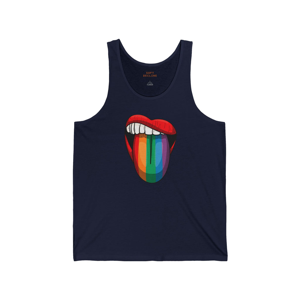 Rainbow Lick Lightweight Tank Top