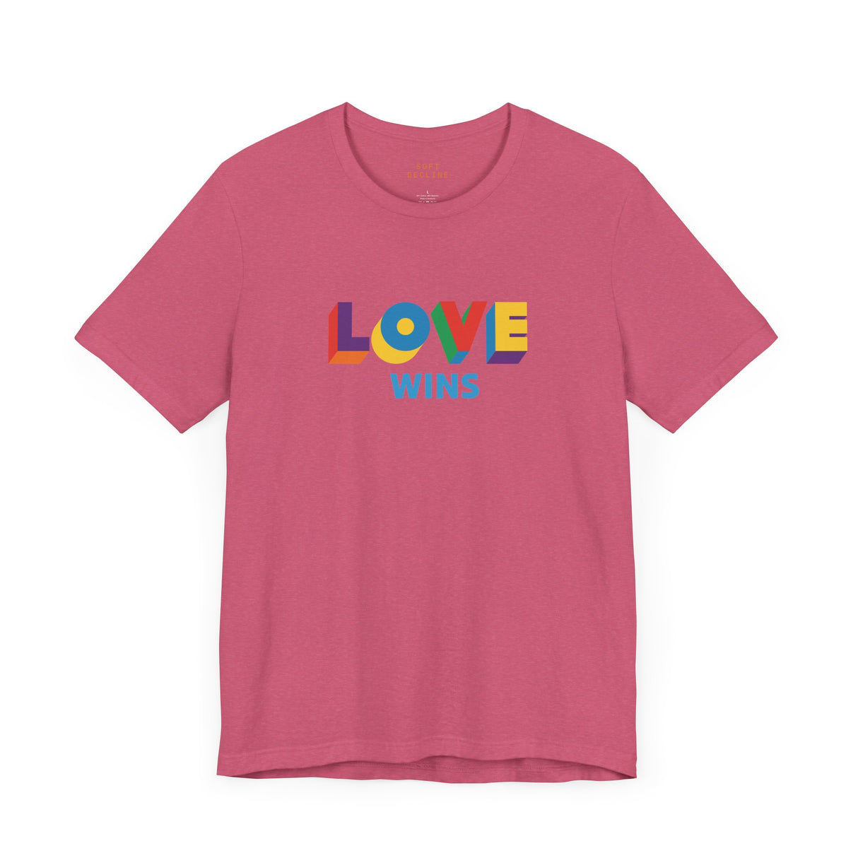 Love Wins Lightweight Tee – Soft Fit, Strong Message
