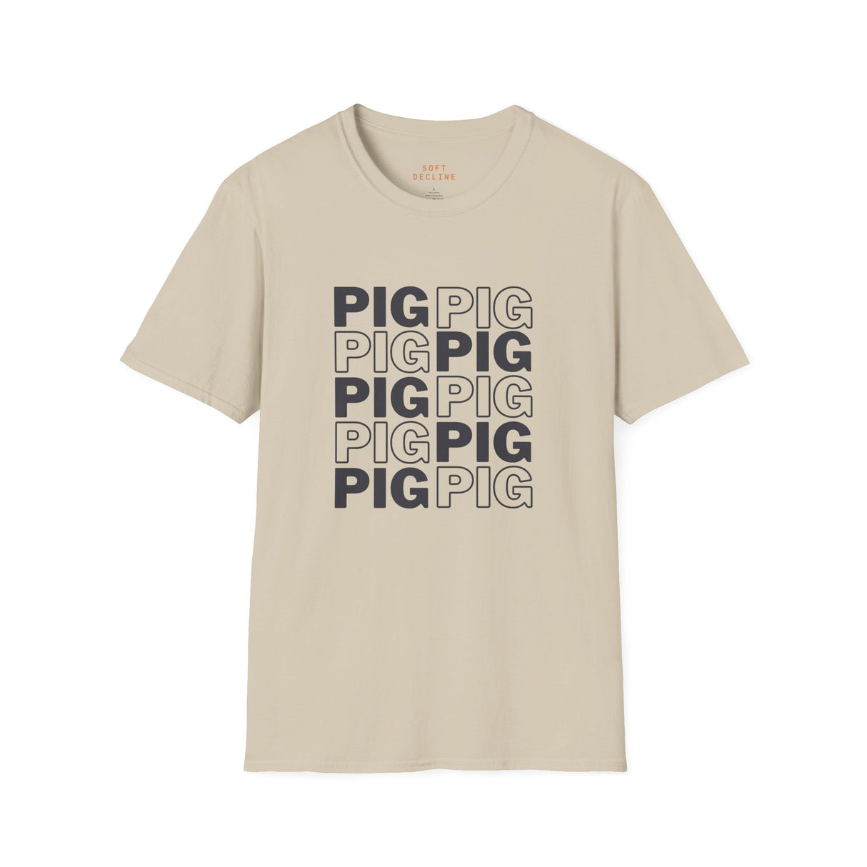 Pig Softstyle T-Shirt - Casual Comfort Tee for Everyday Wear